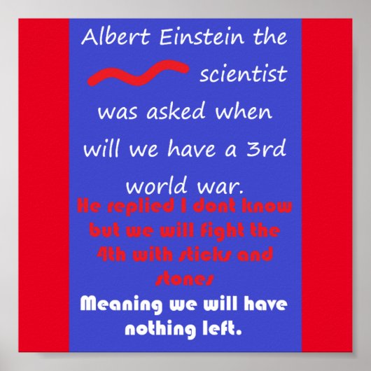 WETENSCHAP WISKUNDEN ONDERWIJS WOORDEN GEDICHTEN POSTER (Voorkant)