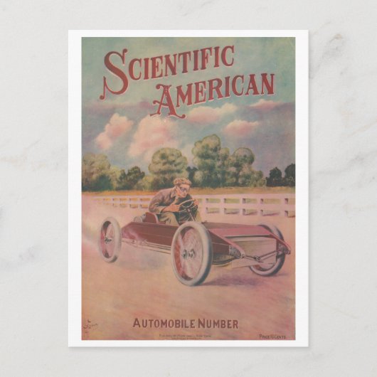 Wetenschappelijk Amerikaans Poster Briefkaart (Voorkant)