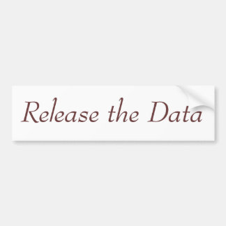 Wetenschappelijk Bumpersticker