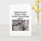 wetenschappelijk eurekaogenblik kaart (Gele Bloem)