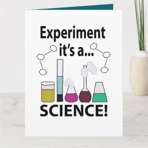 Wetenschappelijk Experiment Het is een Wetenschap Kaart