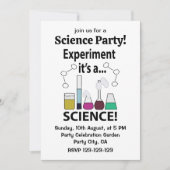 Wetenschappelijk Experiment Het is Wetenschap Kaart (Voorkant)