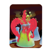 Wetenschappelijk experiment kolf Monster Magneet (Verticaal)