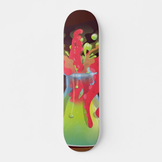Wetenschappelijk experiment kolf Monster Skateboard (Voorkant)