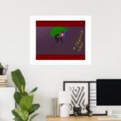 Wetenschappelijk-fantastisch Schelpdier Poster (Thuiskantoor)