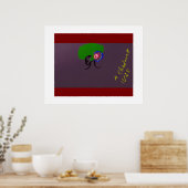 Wetenschappelijk-fantastisch Schelpdier Poster (Keuken)