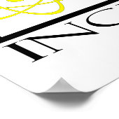 wetenschappelijk geïnclineerd poster (Hoek)