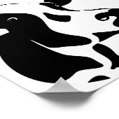 Wetenschappelijk Koe Goes Mu Poster (Hoek)