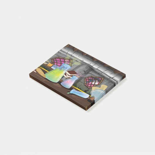 Wetenschappelijk Laboratorium Post-it® Notes (Schuin)