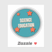 wetenschappelijk onderwijs sticker (Vel)