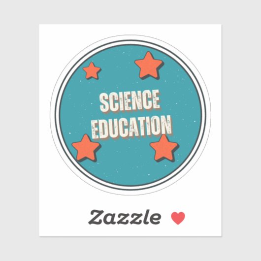 wetenschappelijk onderwijs sticker (Vel)