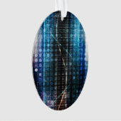 Wetenschappelijk onderzoek en genetische DNA-weten Ornament (voorkant)