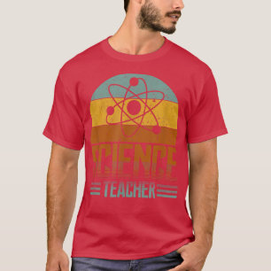 wetenschappelijk ontwerp voor mannen leraar t-shirt