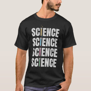 Wetenschappelijk tekstontwerp t-shirt