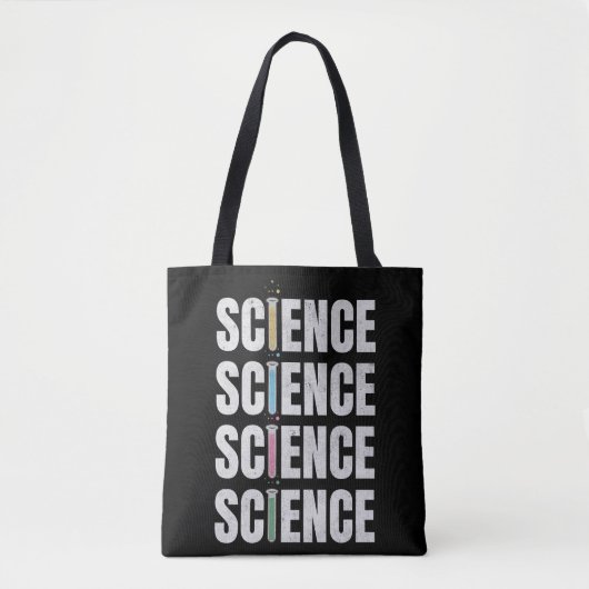 Wetenschappelijk tekstontwerp tote bag (Voorkant)