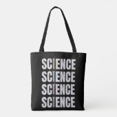 Wetenschappelijk tekstontwerp tote bag (Achterkant)