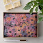 Wetenschappelijke abstracte kunst: Bloom inktvlekp Tissuepapier (Geschenk)