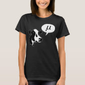 Wetenschappelijke Cow Goes Mu T-shirt (Voorkant)