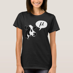Wetenschappelijke Cow Goes Mu T-shirt