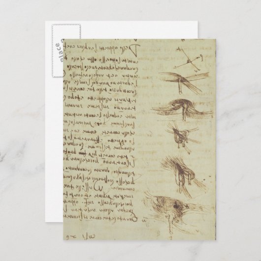 Wetenschappelijke diagrammen briefkaart (Voorkant / Achterkant)