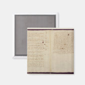 Wetenschappelijke diagrammen magneet (Voorkant / Achterkant)