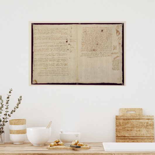 Wetenschappelijke diagrammen poster (Keuken)