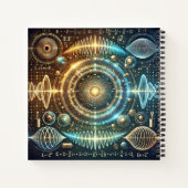 Wetenschappelijke doorbraken beginnen hier notitieboek (Achterkant)