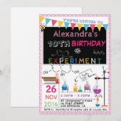 WETENSCHAPPELIJKE EXPERIMENTELE LABORATORIUMPARTIJ KAART (Voorkant / Achterkant)