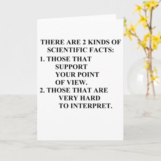 wetenschappelijke feiten kaart (Gele Bloem)