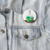 wetenschappelijke Flask Ronde Button 5,7 Cm (In situ)