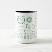 wetenschappelijke formule mok (Midden)