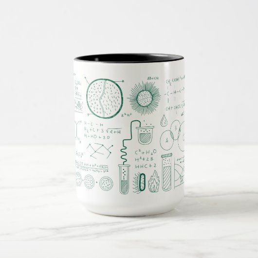 wetenschappelijke formule mok (Midden)