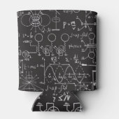 Wetenschappelijke formules: Chalkboard Calculation Blikjeskoeler (Achterkant)