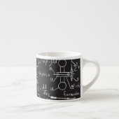 Wetenschappelijke formules: Chalkboard Calculation Espresso Kop (Rechts)