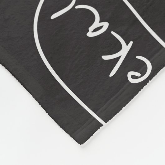 Wetenschappelijke formules: Chalkboard Calculation Fleece Deken (Hoek)