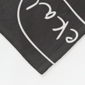 Wetenschappelijke formules: Chalkboard Calculation Fleece Deken (Hoek)