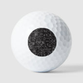 Wetenschappelijke formules: Chalkboard Calculation Golfballen (Voorkant)