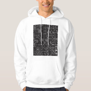 Wetenschappelijke formules: Chalkboard Calculation Hoodie