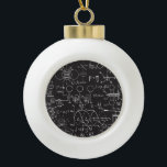 Wetenschappelijke formules: Chalkboard Calculation Keramische Bal Ornament<br><div class="desc">Fysische formules,  grafieken en wetenschappelijke berekeningen op krijtbord.  handgetekend illustratielaboratorium naadloos patroon Merge kunst en wetenschap in een labthema patroon van illustraties op krijtbord. Krijtbordvergelijkingen vloeien,  wetenschap in elke lijn. natuurkunde,  natuurkunde,  gelijkstelling,  tekening,  krijt,  wiskunde,  symbool,  decoratief,  wetenschap,  code,  patroon,  krijtbord,  achtergrond,  illustratie,  decor,  onderwijs,  groen,  lijn,  naadloos</div>