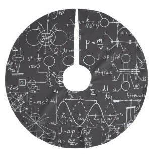 Wetenschappelijke formules: Chalkboard Calculation Kerstboom Rok