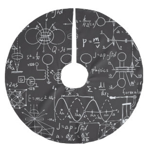 Wetenschappelijke formules: Chalkboard Calculation Kerstboom Rok