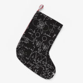 Wetenschappelijke formules: Chalkboard Calculation Kleine Kerstsok (Voorkant (Hangend))
