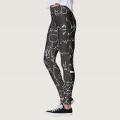 Wetenschappelijke formules: Chalkboard Calculation Leggings (Links)