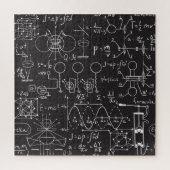 Wetenschappelijke formules: Chalkboard Calculation Legpuzzel (Verticaal)