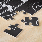 Wetenschappelijke formules: Chalkboard Calculation Legpuzzel (Zijkant)