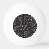 Wetenschappelijke formules: Chalkboard Calculation Pingpongbal (Achterkant)