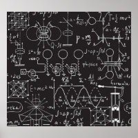 Wetenschappelijke formules: Chalkboard Calculation