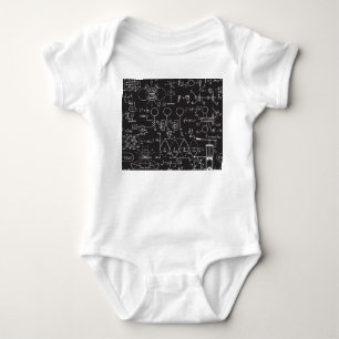 Wetenschappelijke formules: Chalkboard Calculation Romper