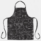 Wetenschappelijke formules: Chalkboard Calculation Schort (Voorkant)