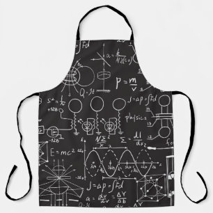 Wetenschappelijke formules: Chalkboard Calculation Schort